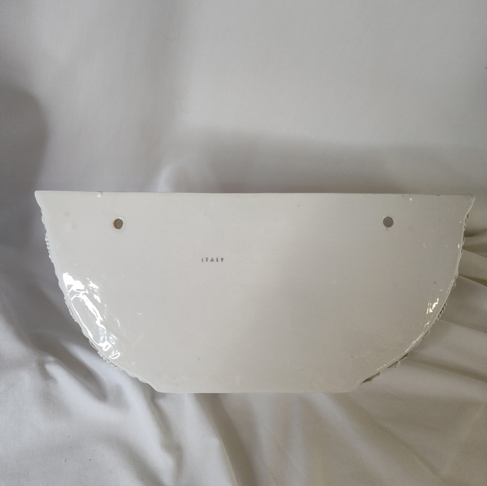 Antonio Zen Wall Fountain (Nove Italy) Fiori Blanco - Picture 3 of 12